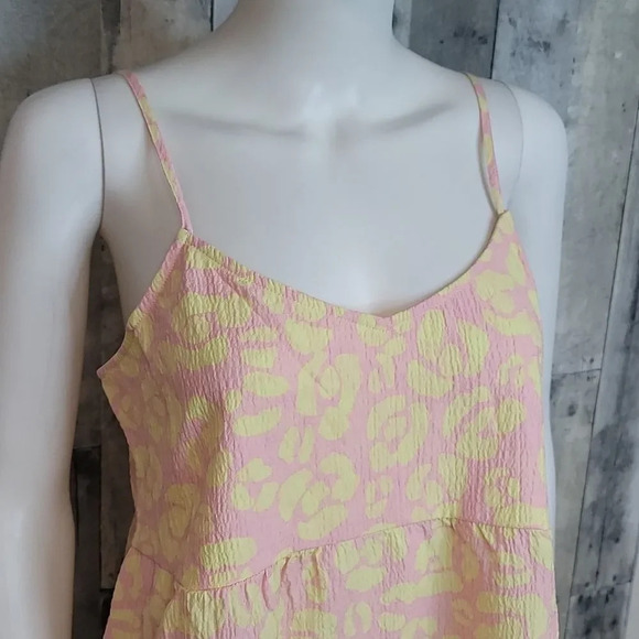Smym CAROLINE MINI DRESS LEMONADE CHEETAH - Picture 3 of 9